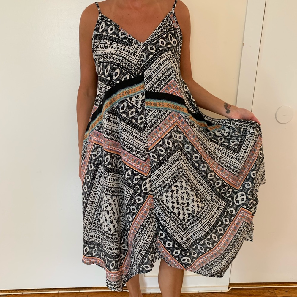 Printed summer maxi dress!